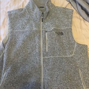 North face fleece vest
